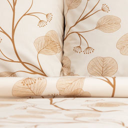 Постельное бельё Этель Евро Organic herb, пододеяльник 200х217 см, наволочки 50х70 см 2 шт, 100% хлопок  фото 2