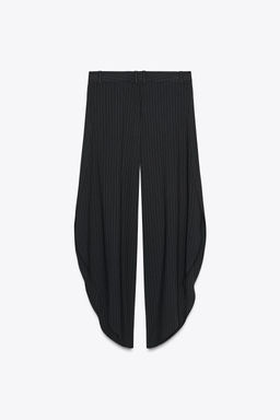 PINSTRIPED TROUSERS WITH VENTS ZW COLLECTION - Zara фото 9