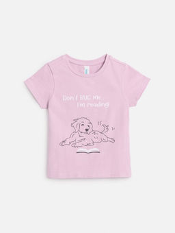 20220510116, Футболка детская для девочек Glory лавандовый Acoola