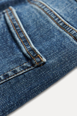 ZW COLLECTION RELAXED SLIM FIT MID-RISE JEANS - Zara фото 11