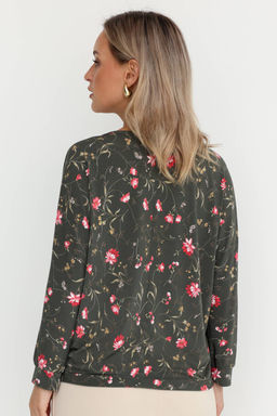 Блузка женская 7082/05/Хаки - Rise фото 5