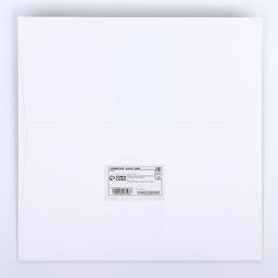 Пакет подарочный, крафт, с окном, Белый, 20?20?20 см - UPAK LAND фото 4