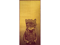 Полотенце махровое 6с102.411ж1 Козырек(кр.дерево1) 67х150см