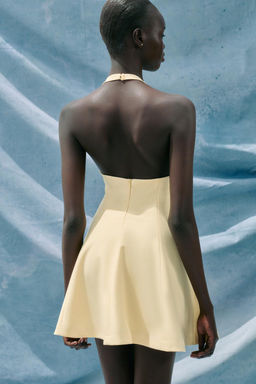 HALTER SHORT DRESS - Zara фото 5