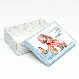 Цена за 5 шт. Коробка складная, И пусть весь мир подождет 24 х 17 х 8 см - UPAK LAND фото 5