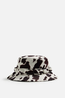 ANIMAL PRINT BUCKET HAT - Zara фото 4