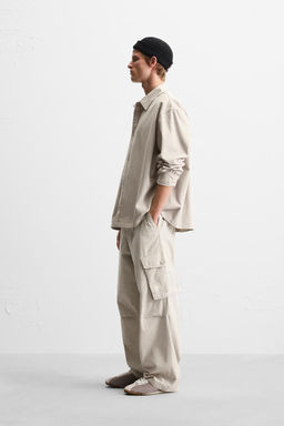 WASHED RELAXED FIT SHIRT - Zara фото 13