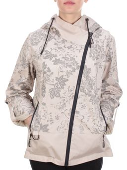 F3938 BEIGE Ветровка женская CO-COCOPINE (85% хлопок, 15% полиэстер) - Фабричный китай фото 2