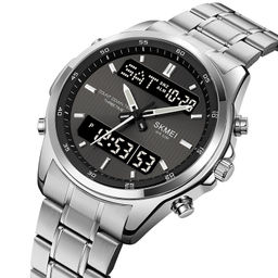 Часы наручные Skmei мужские электронные 2049silver-black