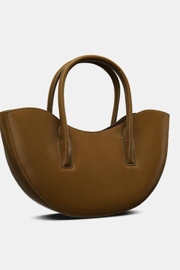 OVAL MINI TOTE BAG - Zara фото 9