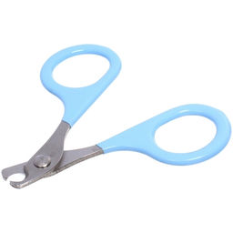 Цена за 4 шт. Когтерез для животных "ЗООУЛЬТРА", механизм ножницы, цвет голубой, 8*5,5см