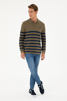 Erkek Haki Sweatshirt