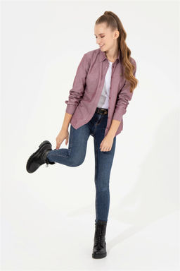 Женская рубашка Cherry с длинным рукавом Basic - U.s. polo assn фото 9