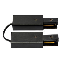 UBX-Q122 G25 BLACK 1 POLYBAG Соединитель для 2-х шинопроводов типа G, гибкий. Однофазный. Черный. ТМ Volpe