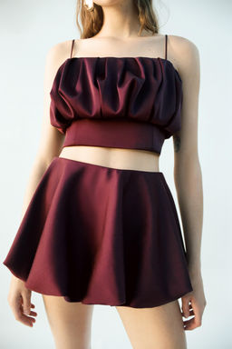 STRAPPY BALLOON TOP - Zara фото 5