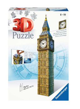 Ravensburger. Пазл карт. 3D 216 арт.12586 "Биг-Бен с часами"