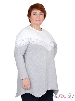 Туника Модель №204 размеры 50-74 - Plusmoda фото 2