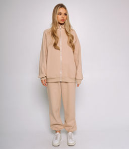 Спортивный костюм #КТ806 (8), бежевый