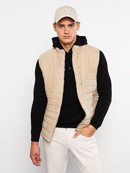 Slim Fit Dik Yaka S?et Erkek Yelek