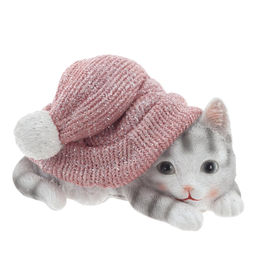 Фигурка декоративная "Котенок", L13,5 W8 H7,5 см, 2в.