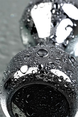 Анальная втулка Metal by TOYFA, металл, серебряная, с чёрным кристаллом, 10,8 см, 4 см, 200 г  фото 11