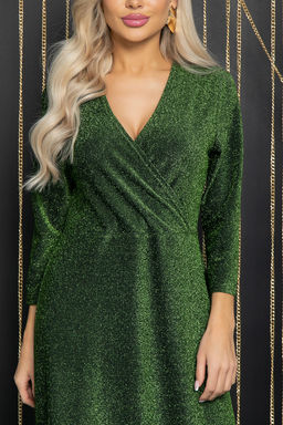 Платье Сияющий выход (зеленое) П12043 - Lt collection фото 3