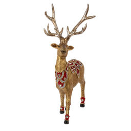 Фигурка декоративная "Олень", L21 W14 H33 см
