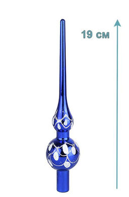 Новогоднее украшение Наконечник для ёлки19см