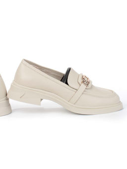 01-PDS133-3 BEIGE Ботинки демисезонные женские (натуральная кожа) - Фабричный китай фото 11