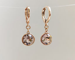 Серьги с кристаллами Swarovski