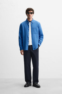 LINEN/COTTON SHIRT - Zara фото 18