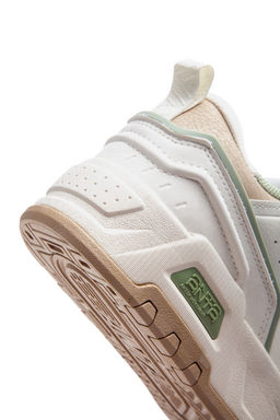 Кеды Бежевый/Зеленый/Коричневый