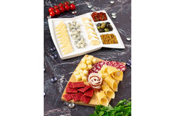 Набор д/сервировки сыра 27,5*26*1,7 см Айсберг блюдо + разделочная доска - Elan gallery фото 16