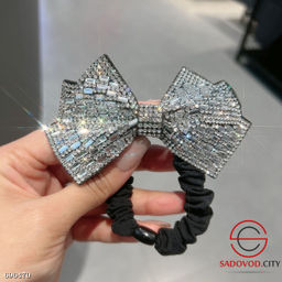 Резинка для волос со стразами