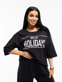 Костюм женский, цвет черный