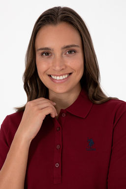 Kad_n Bordo Basic Polo Yaka Sweatsh_rt Sepette S_rpriz _ndirim - U.s. polo assn фото 2