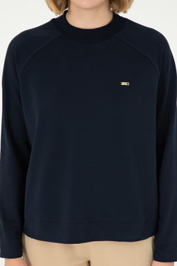 Женский темно-синий свитшот Неожиданная скидка в корзине - U.s. polo assn фото 6