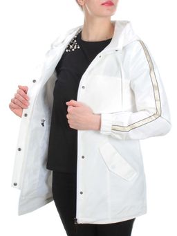 FY-259 WHITE Ветровка женская COSEEMI (65% хлопок, 35% полиэстер) - Fashion фото 9