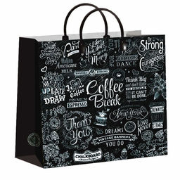 Цена за 10 шт. Пакет «Кофе - брейк», мягкий пластик, 30×30 см, 150 мкм