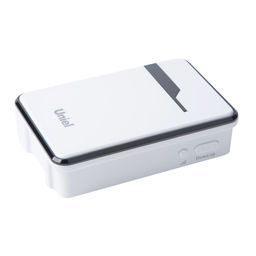 UDB-016W-R1T1-38S-150M-WH/BL Звонок беспроводной. Радиус действия 150м. Белый с черным. ТМ Uniel - Volpe фото 3