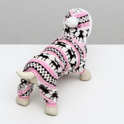 Комбинезон Олени с капюшоном, размер XXL (ДС 45 см, ОГ 55 см, ОШ 45 см), розовый - Simaland фото 18