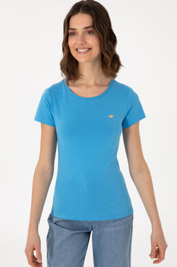 Kad_n Turkuaz Bisiklet Yaka Ti__rt Sepette S_rpriz _ndirim - U.s. polo assn фото 3