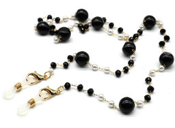 Цепочка для очков с агатом, 67см