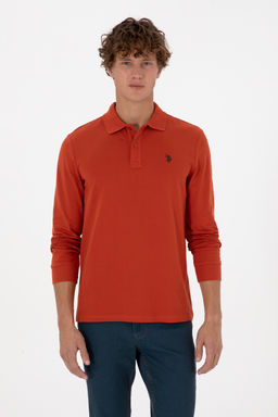 Erkek Kiremit Basic Sweatshirt Sepette S_rpriz _ndirim - U.s. polo assn фото 8