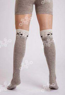 Гольфы из 100% монгольской шерсти (арт. 01135) - Тод оймс ххк фото 2