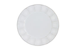 Тарелка закусочная Paris белый, 23 см