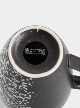 Кружка, 400 мл, фарфор P, черная, в белую крапинку, Caviar Galaxy - Maxwell & Williams фото 6