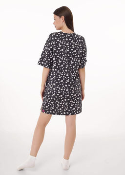 LDR15-1187/1 Платье женское Бабл-чай (ЧЗ) - Clever wear фото 4