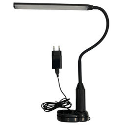 TLD-572 Black/LED/500Lm/4500K/Dimmer Светильник настольный светодиодный на струбцине, 7W. Сенсорный выключатель. Диммер. Черный. ТМ Uniel - Volpe фото 2