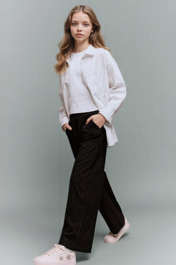 Wide Leg Pantolon K_z _ocuk - Defacto фото 3